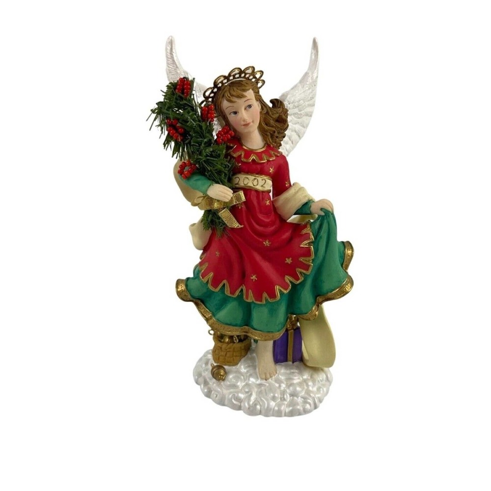Angels Beside Me Vintage 02 Christmas Figurine Rebecca Guardian of Yuletide Joy